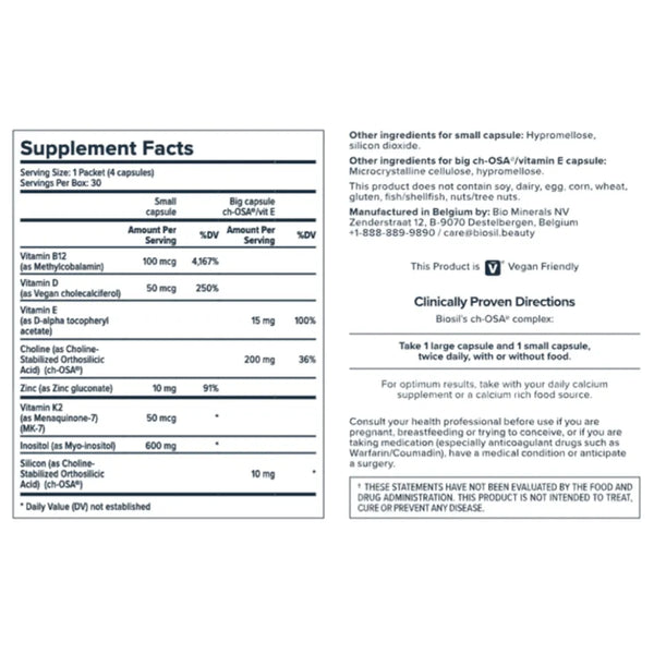 GLP-1 Post-Weight Loss – ch-OSA® Formula for Skin, Hair &amp; Tissue Resilience by Biosil