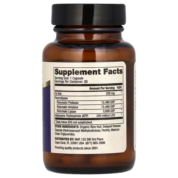 Dr. Mercola Gallbladder Enzymes Dietary Supplement Formerly Digestive Enzymes of 30 Capsules 