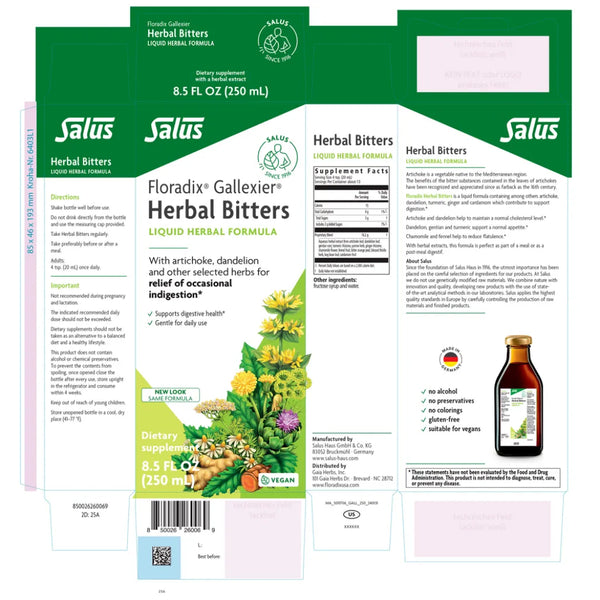 Gallexier Herbal Bitters Salus