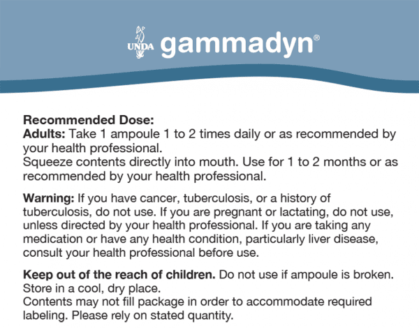Gammadyn Mn-Cu by Unda at Nutriessential.com