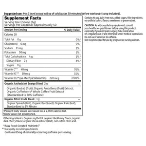 SPORT Organic Energy + Focus SF Blackberry Cherry