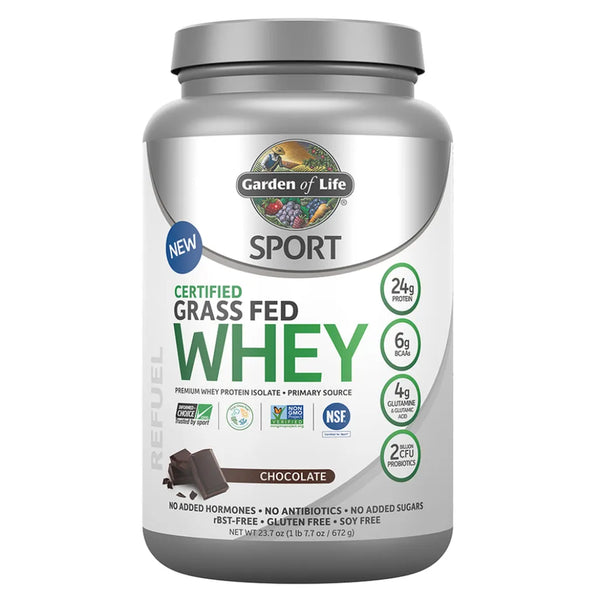 Sport Cert Whey Protein Chocolate Garden of Life Sport