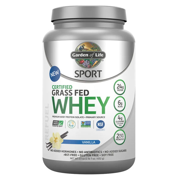 Organic Whey Protein Vanilla Garden of Life Sport