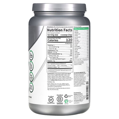 Organic Whey Protein Vanilla Garden of Life Sport