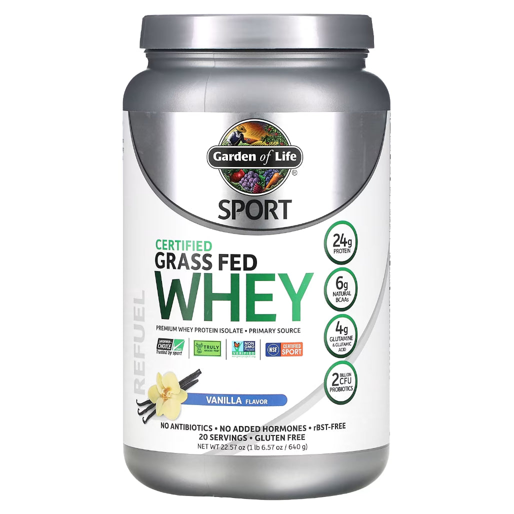 Organic Whey Protein Vanilla Garden of Life Sport