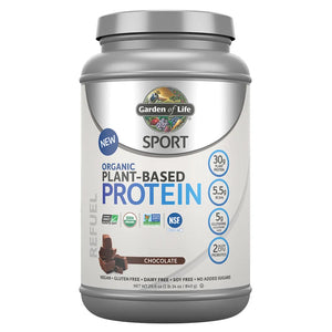 Sport Org Plant-Based Protein Chocolate Garden of Life Sport