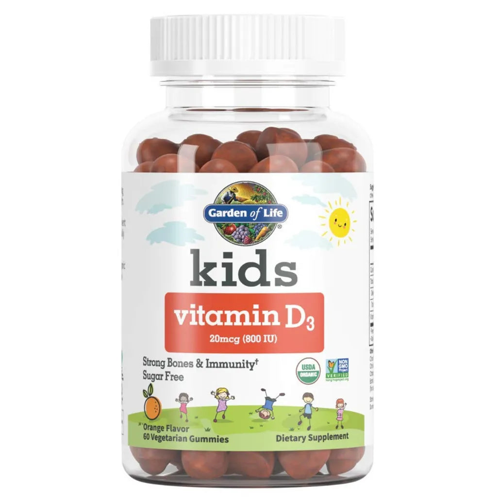 Garden of life Kids Vitamin D3 Gummies 60 ct