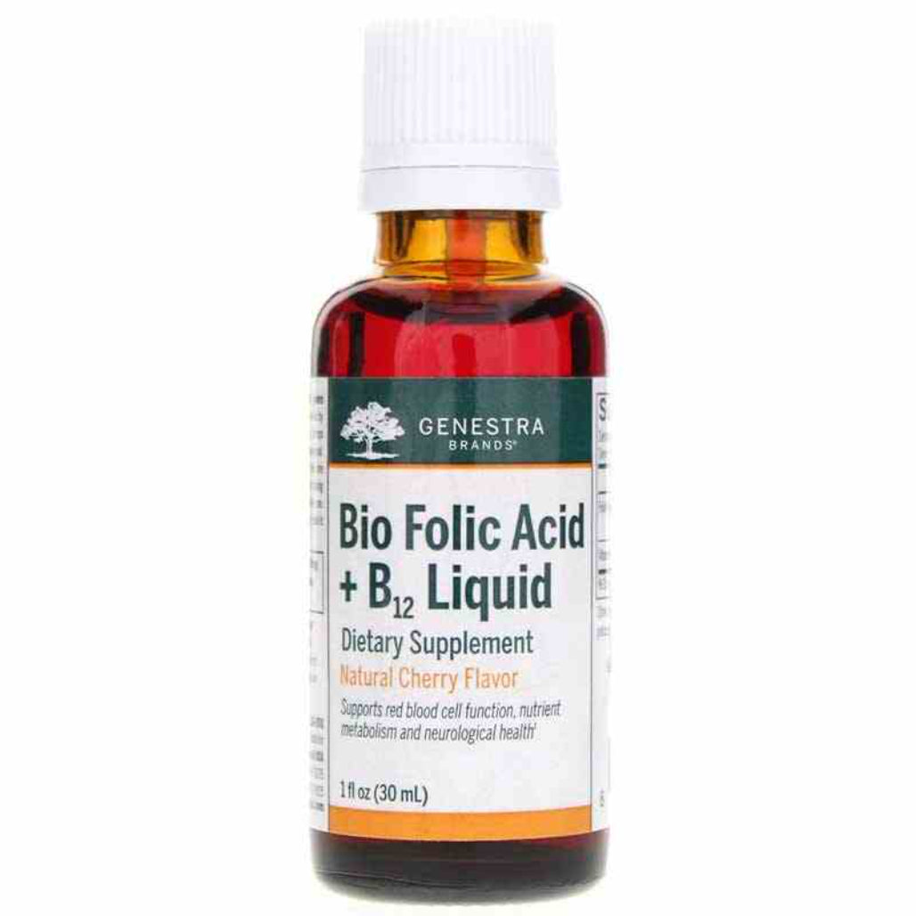 Bio Folic Acid + B12 Liquid Genestra