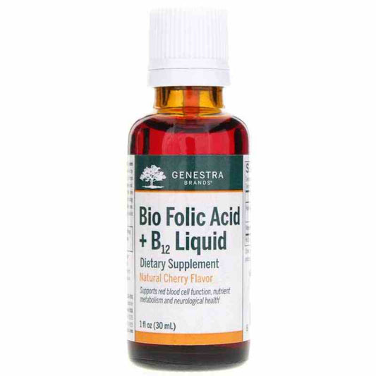 Bio Folic Acid + B12 Liquid Genestra