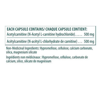 Carnitine (Acetyl-Lcarnitine 500 mg) Genestra