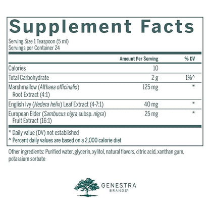 English Ivy Syrup Genestra