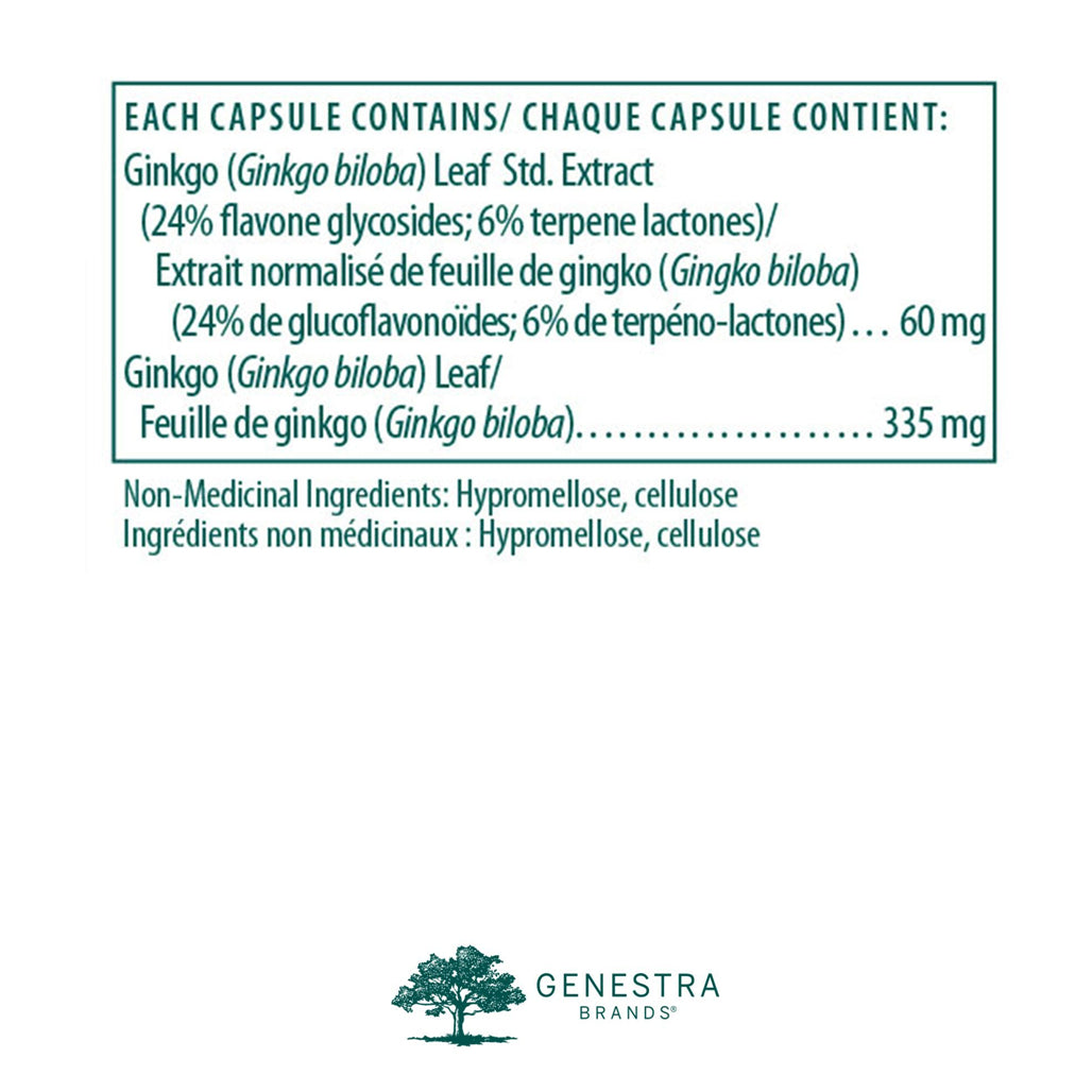 Ginkgo Capsules Genestra