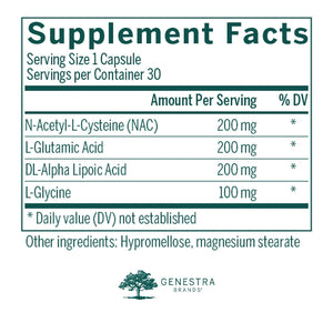 Glutathione Precursors Genestra