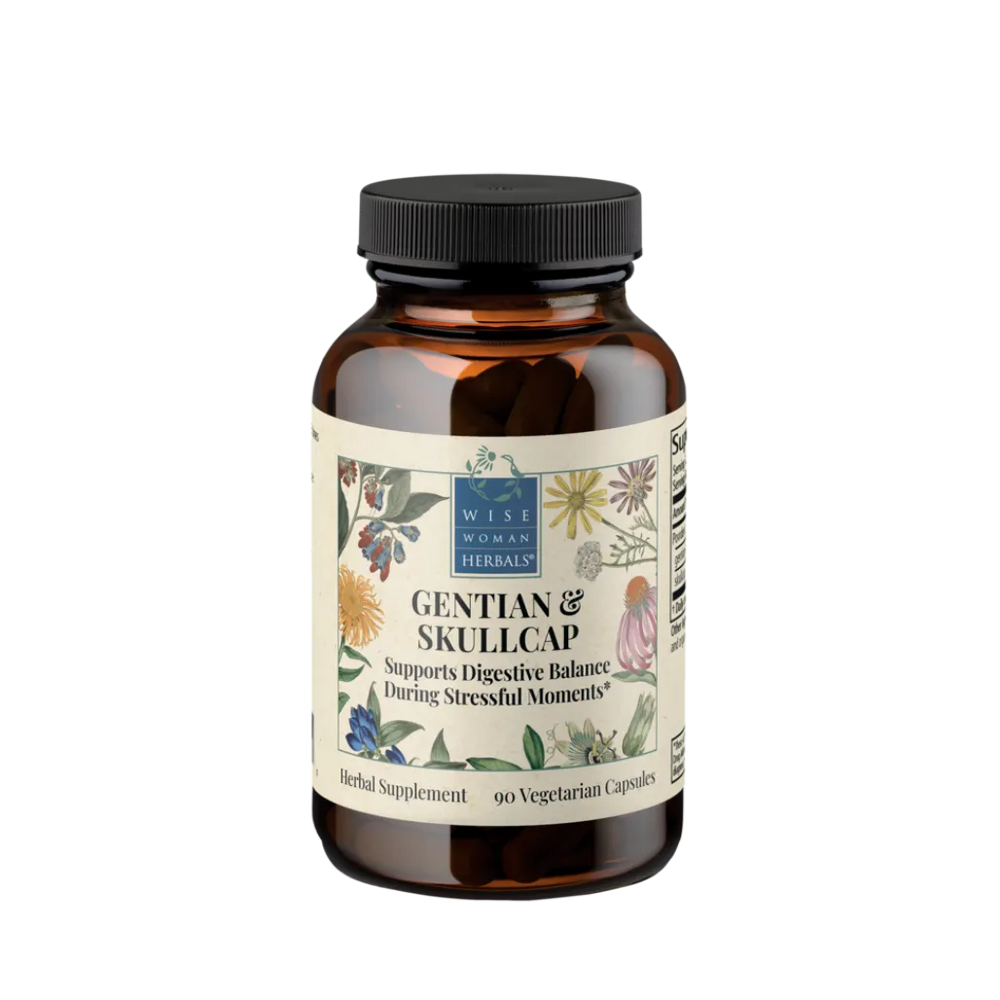 Gentian and Skullcap Capsules Wise Woman Herbals