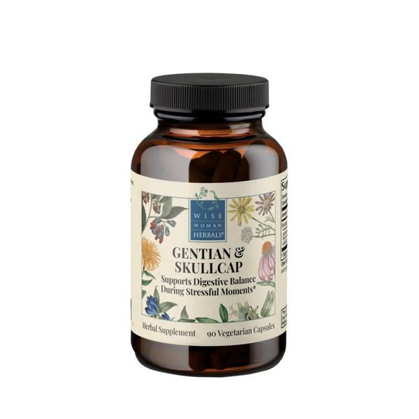 Gentian and Skullcap Capsules Wise Woman Herbals