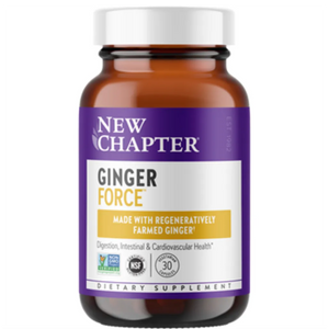 New Chapter  Ginger Force - Supports intestinal health, digestion, & cardiovascular function