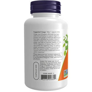Ginger Root 550 mg NOW