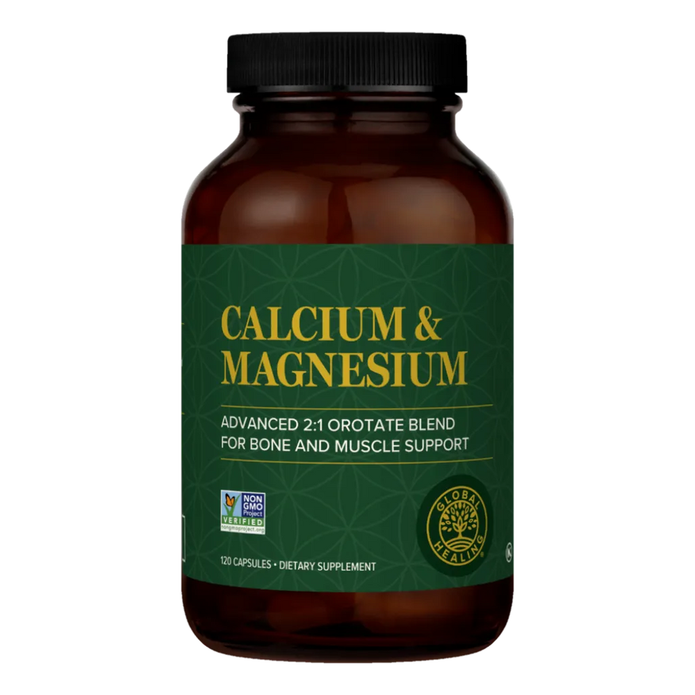 global healing calcium & mangesium supplement facts
