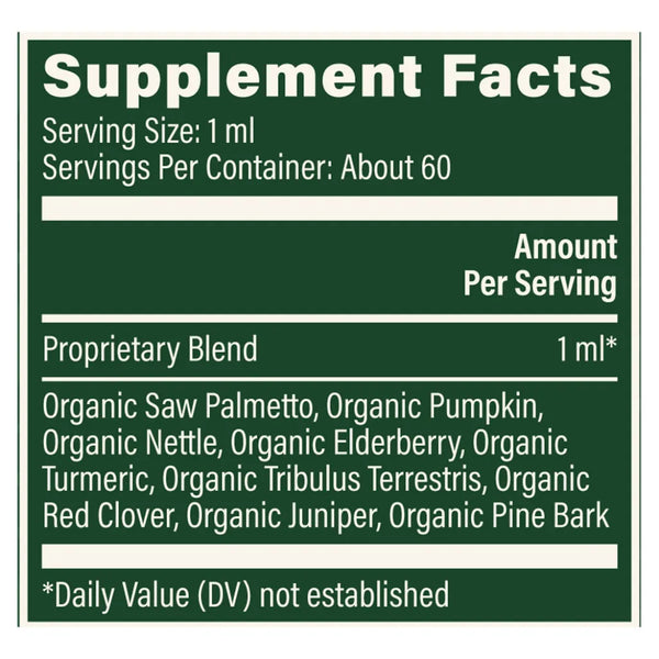 Global Healing Prostate Health Liquid - Promotes Healthy Prostate Balance