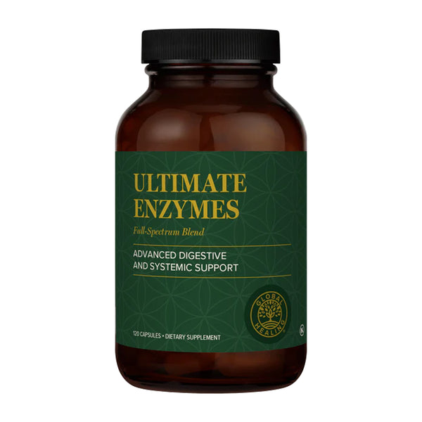 Global Healing Ultimate Enzymes - 120 vegcaps