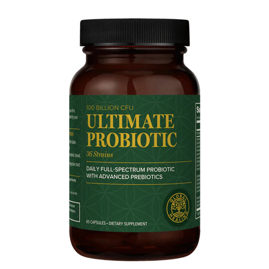 Global Healing Ultimate Probiotic Dietary Supplement - 60 Capsules