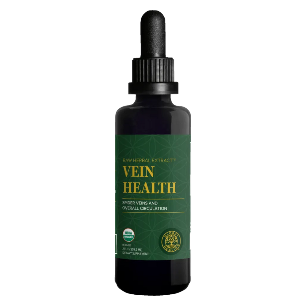 Global Healing Vein Health, Plant-Based - 2 oz