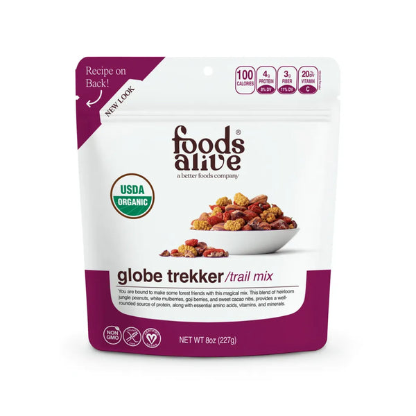 Globe Trekker Trail Mix by Foods Alive at Nutriessential.com