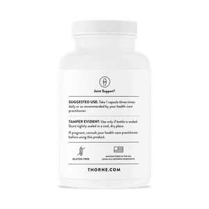 Thorne Glucosamine & Chondroitin - Suggested Use and Tamper Evident