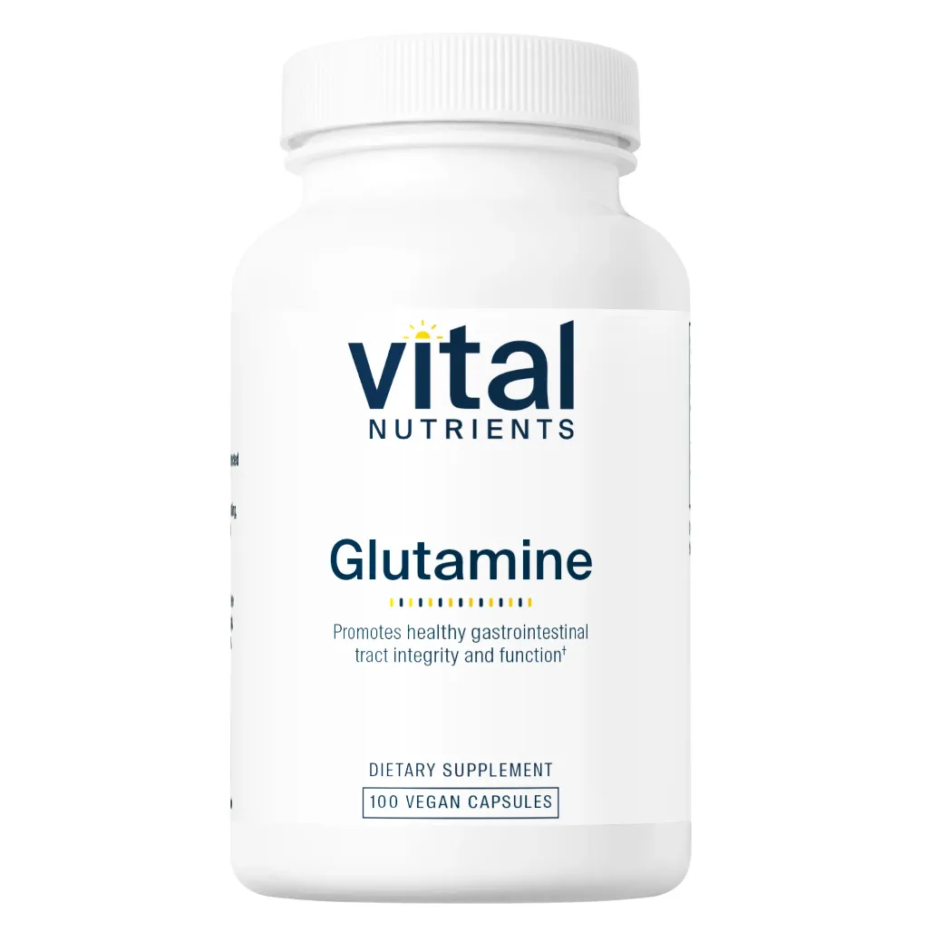Vital Nutrients Glutamine 3400mg - Promotes Healthy Gastrointestinal Tract Function