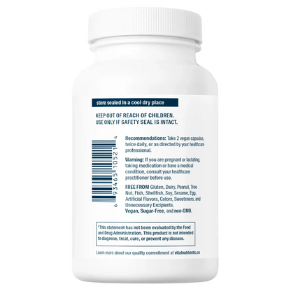 Glutathione 400 mg by Vital Nutrients at Nutriessential.com