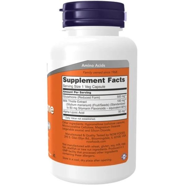Glutathione 500 mg NOW