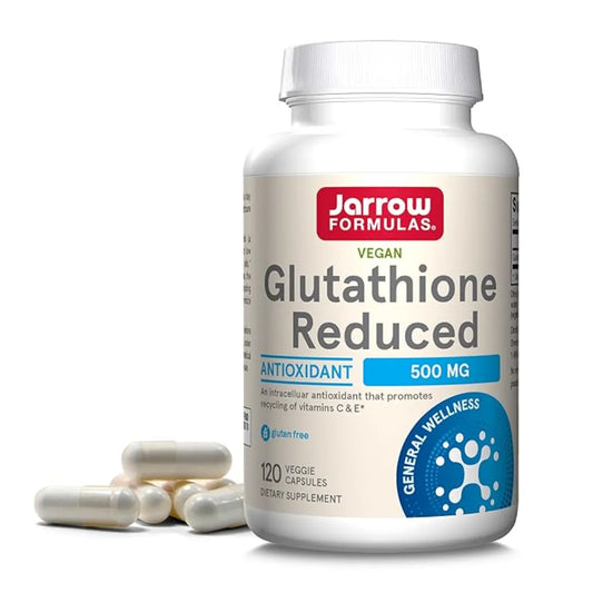 Glutathione Reduced 500 mg by Jarrow Formulas at Nutriessential.com