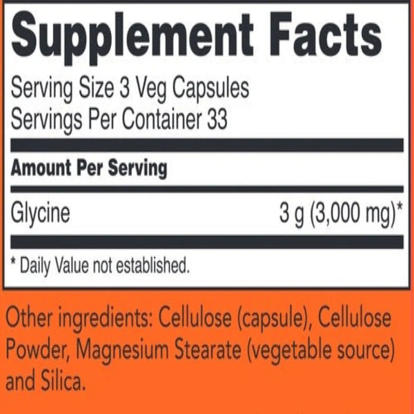Glycine 1000 mg NOW