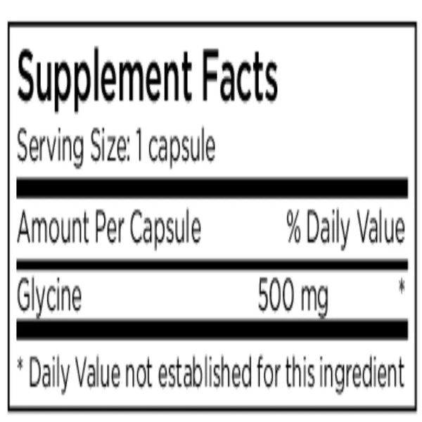 Glycine-500-mg-Metabolic-Maintenance