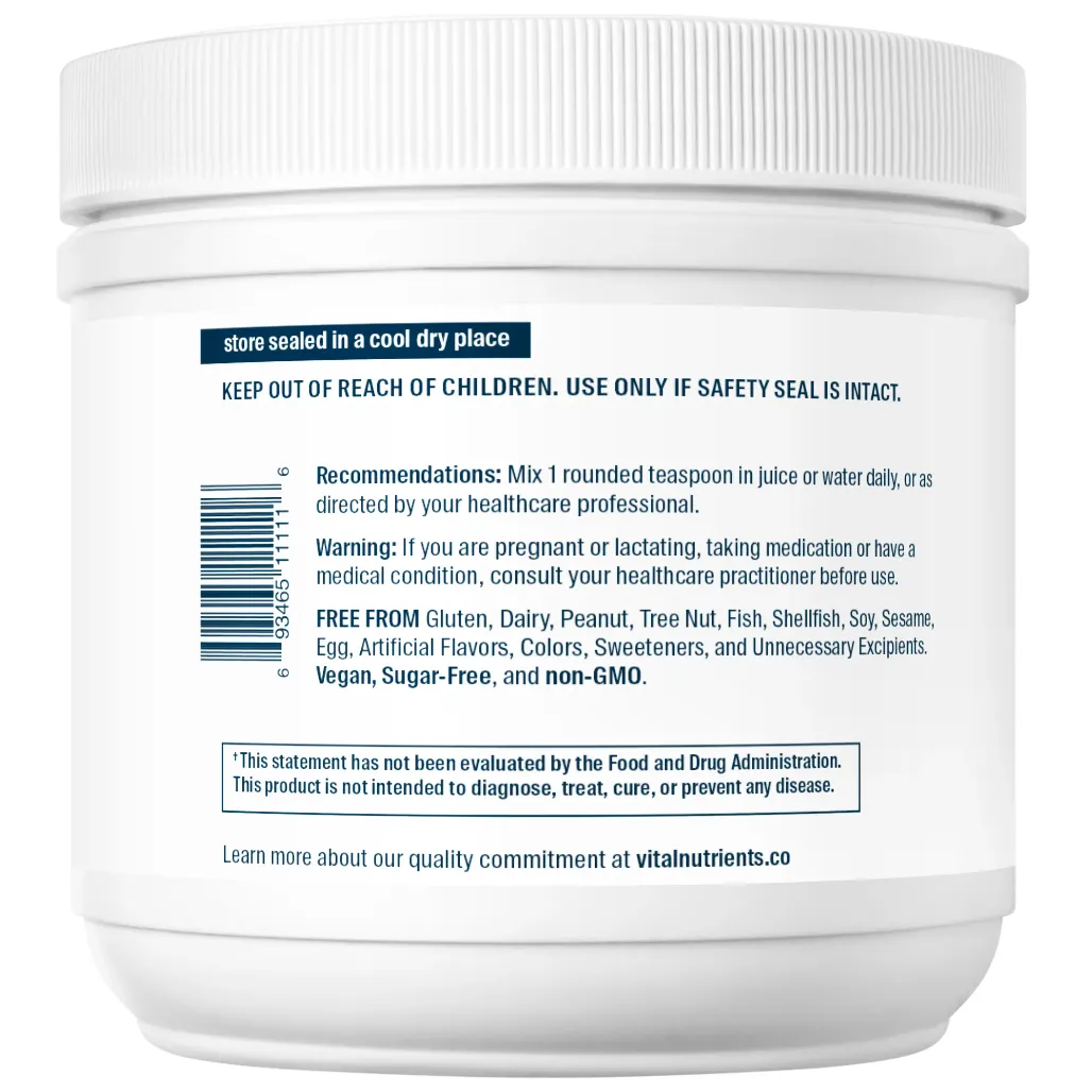 About Glycine Powder by Vital Nutrients - 250 Grams | Maintains Healthy Nervous System