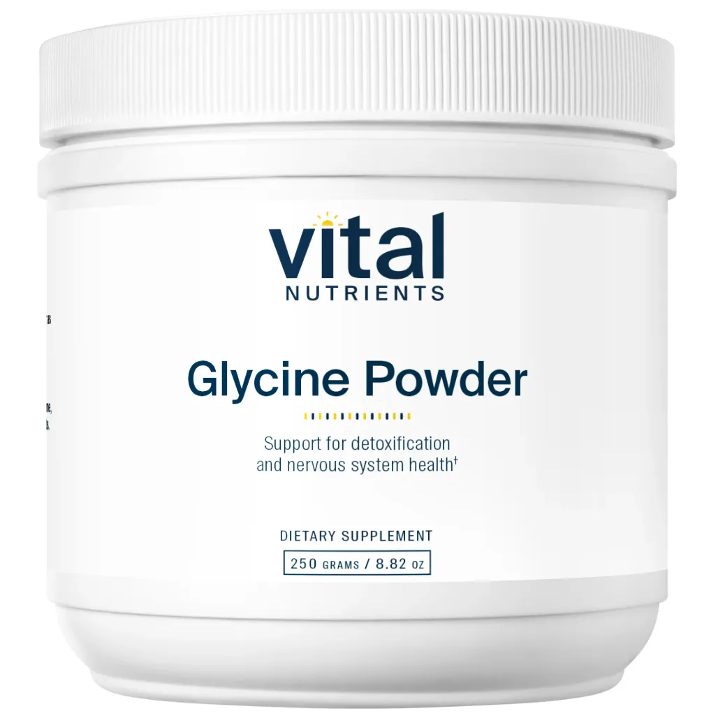 Vital Nutrients Glycine Powder - Helps Support Mild Memory Problems Associated with Aging