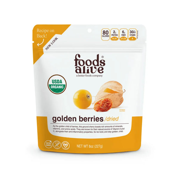 Golden Berries by Foods Alive at Nutriessential.com