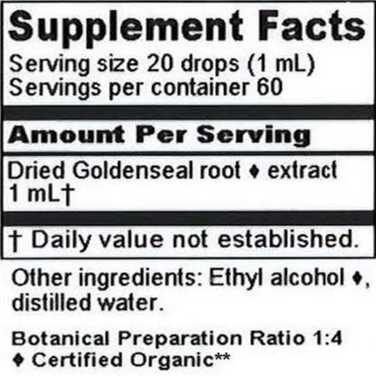 Goldenseal Extract Herbalist Alchemist