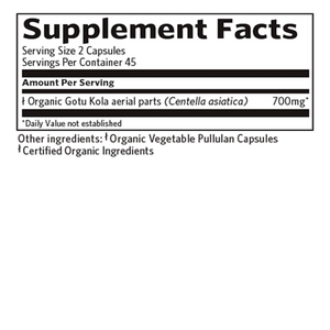 Gotu Kola Organic India