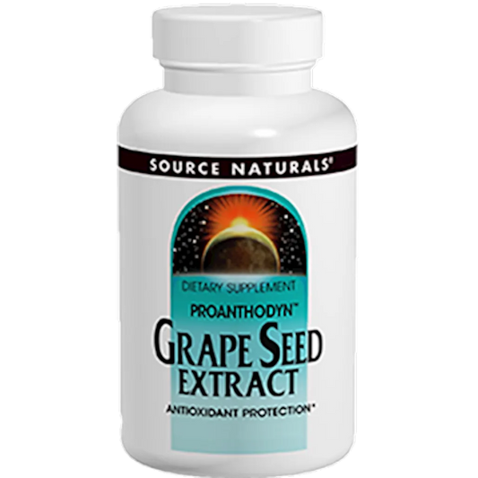 Grape Seed Extract 200mg Source Naturals