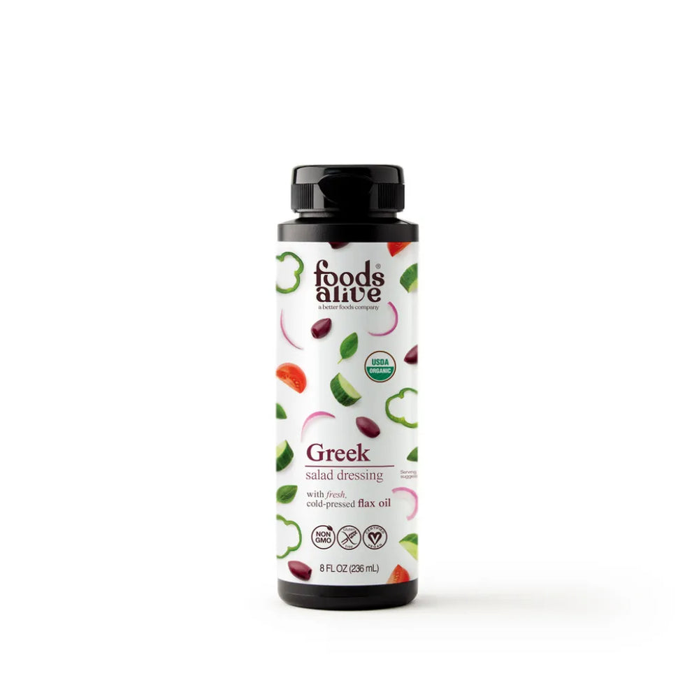 Greek Salad Dressing Organic Foods Alive