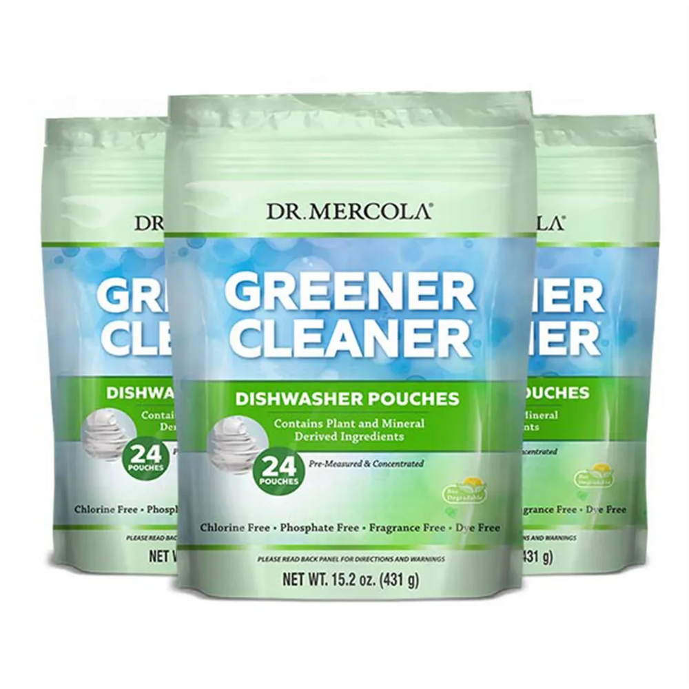 Greener Cleaner Dishwasher Pods Dr. Mercola