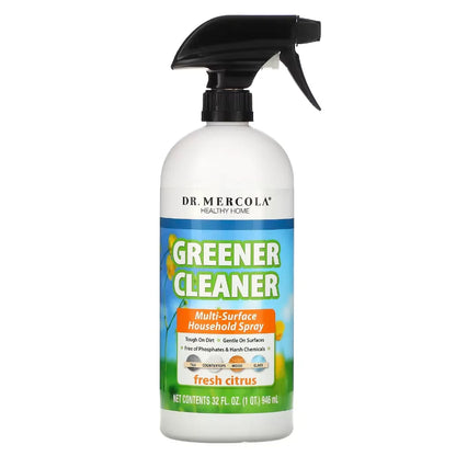 Greener Cleaner Spray Citrus 32 FL. OZ - Dr. Mercola