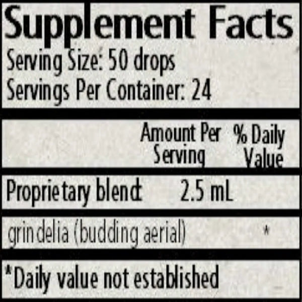 Grindelia/gumweed 2 oz Wise Woman Herbals