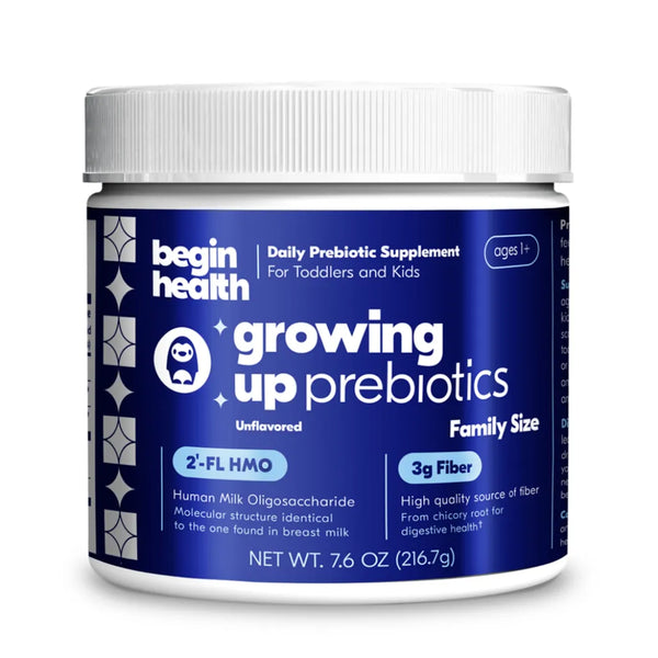 Growing Up Prebiotics Family Jar by Begin Health