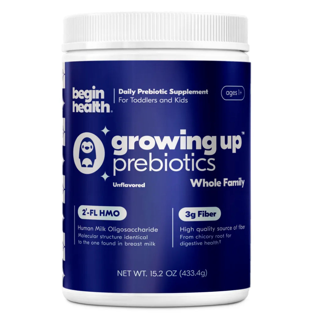 Daily prebiotic supplement for ages 1+