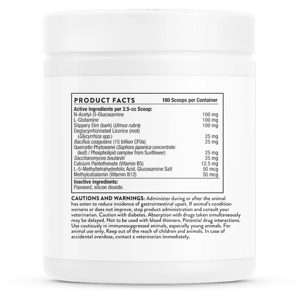 Gut Health Formula Powder thorne vet