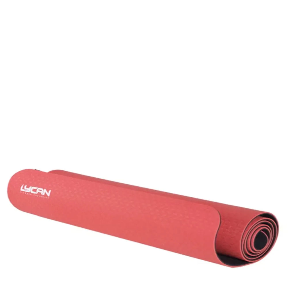 Gym Mat - Red color, 1830 mm x 610 mm x 6 mm