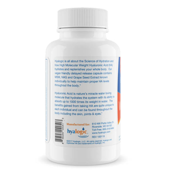 HA Capsule – Hyaluronic Acid + MSM + NAG Hyalogic