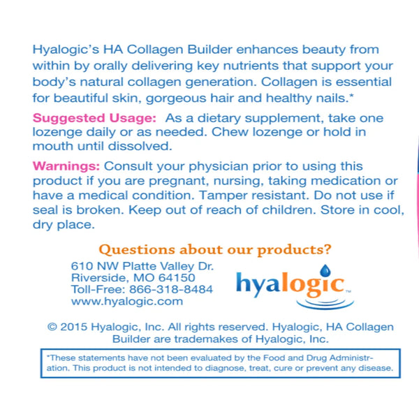 HA Hair, Skin & Nails Hyalogic